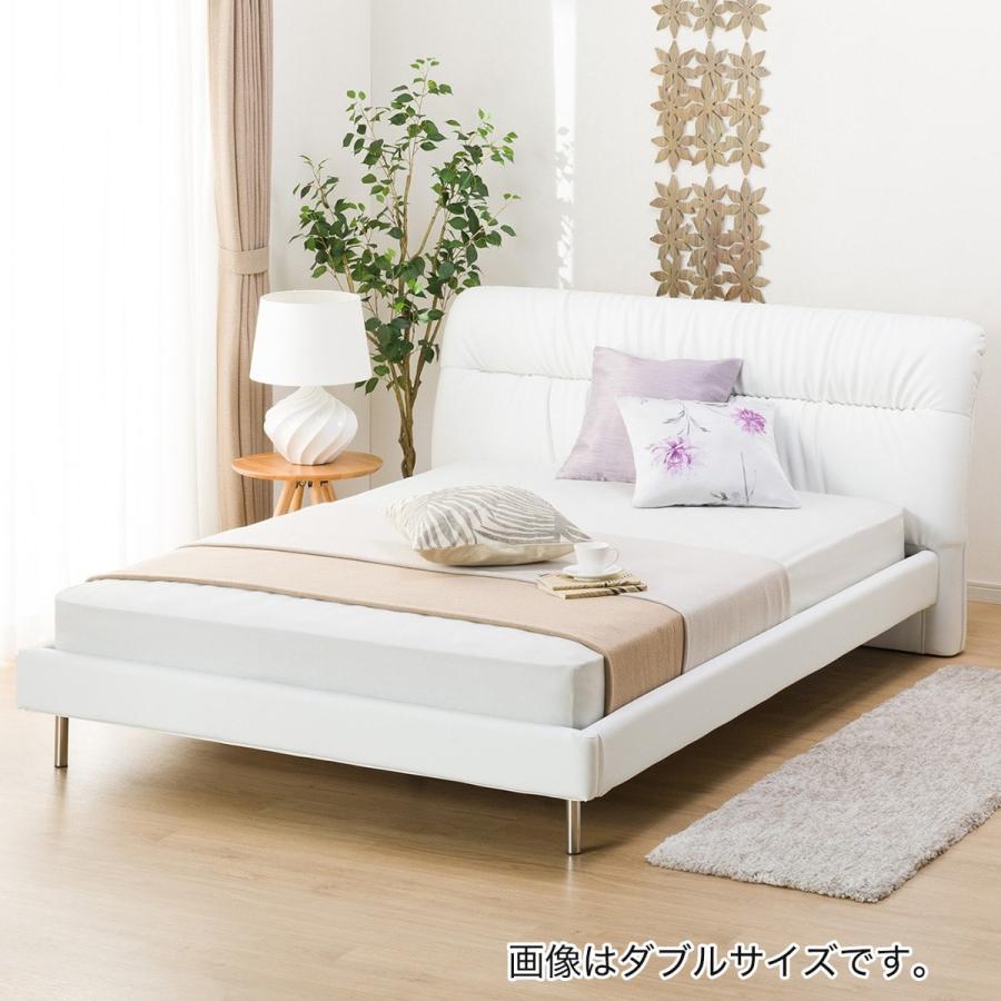 ニトリ（NITORI） ベッド クイーン ベッドフレーム(サラス/WH
