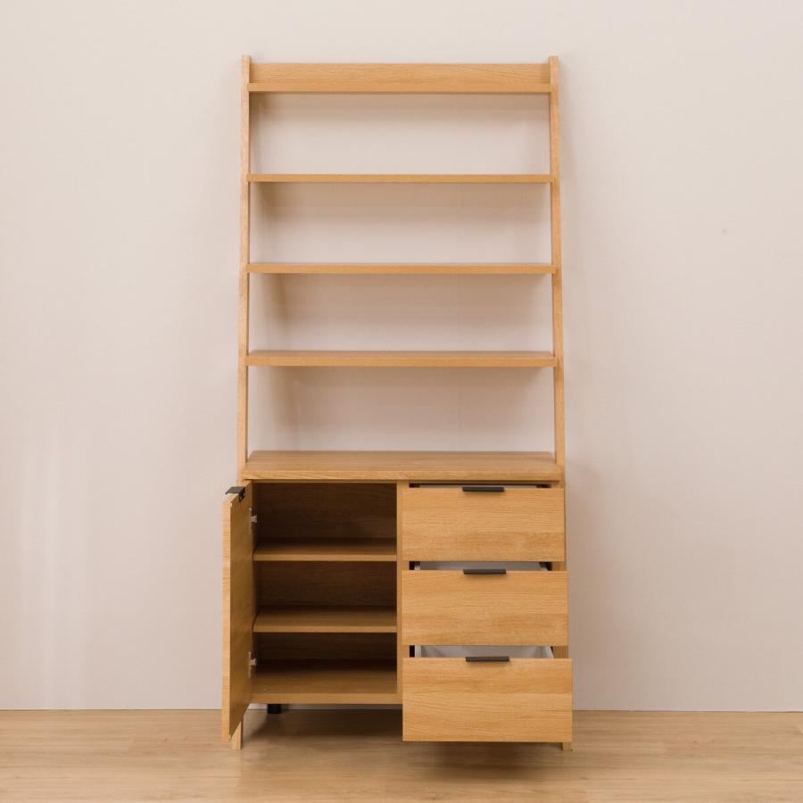 ニトリ（NITORI） サイドボードラック(エトナ80SB LBR) キャビネット