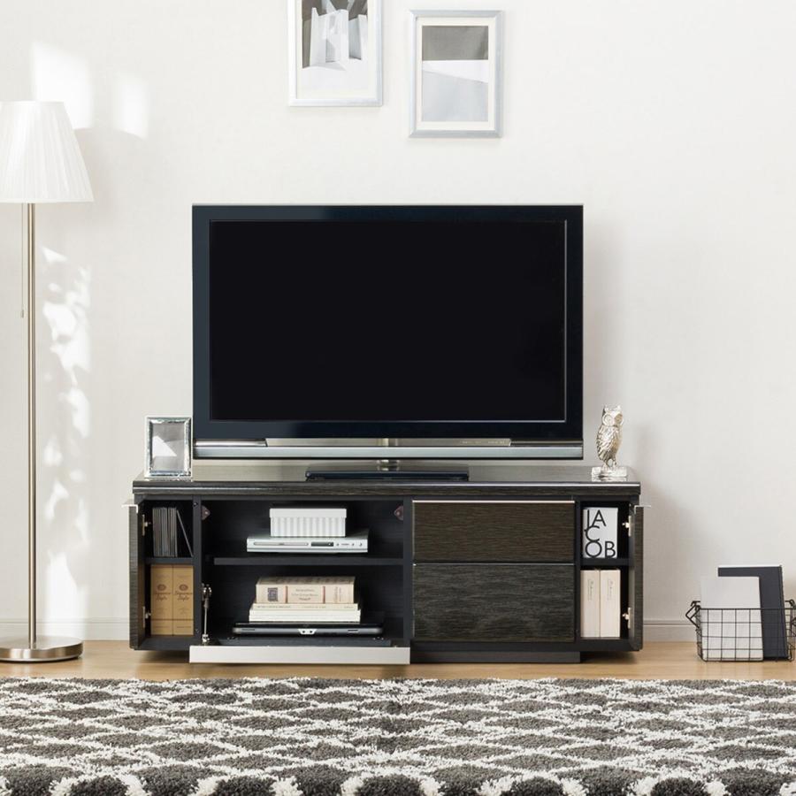 ニトリ（NITORI） 幅125 光沢のある木目模様が美しいローボード