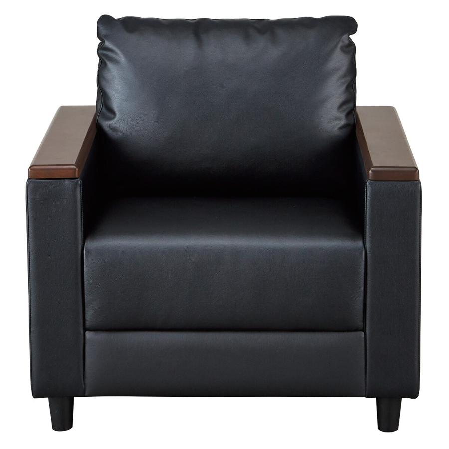 ニトリ（NITORI） 1人用合皮ソファ(HS-201 GTS#129 BK) : ニトリ Yahoo