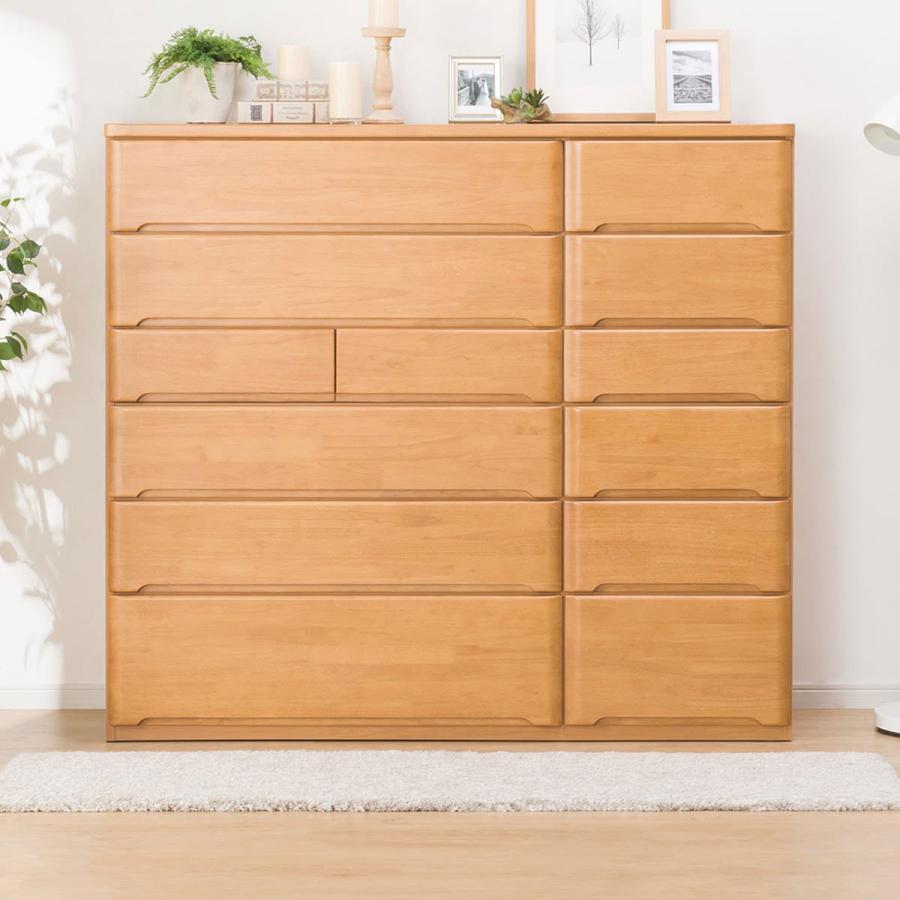 ニトリ（NITORI） ハイチェスト(オウカ2 DVD150HC LBR) タンス たんす