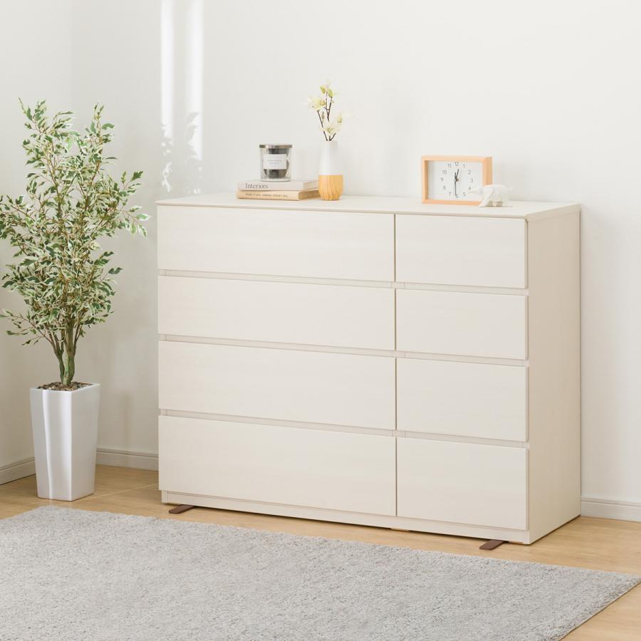 ニトリ（NITORI） ローチェスト(クエス 120-4LC WW) タンス たんす