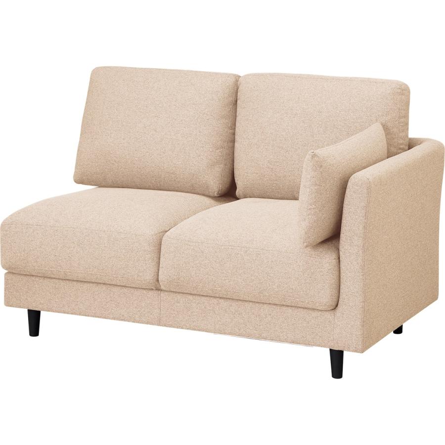 ニトリ（NITORI） ソファー ソファ 片肘2人掛け 布張りソファ(CS01 左