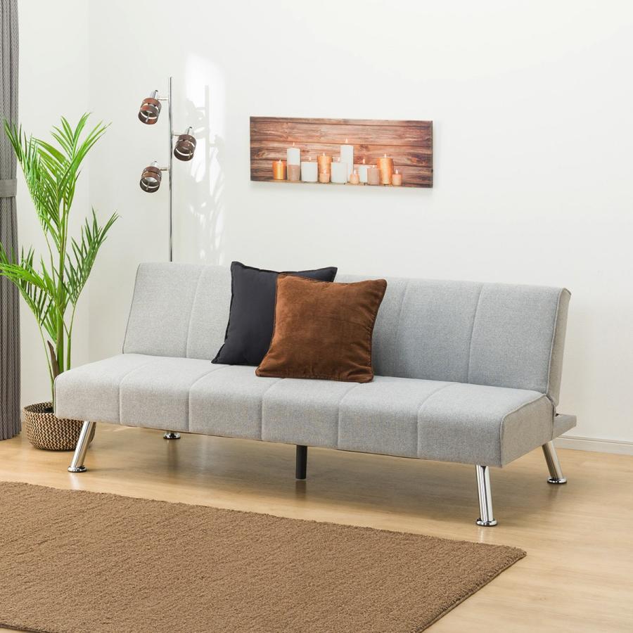 ニトリ（NITORI） ソファー ソファ 圧迫感がないアームレスソファ