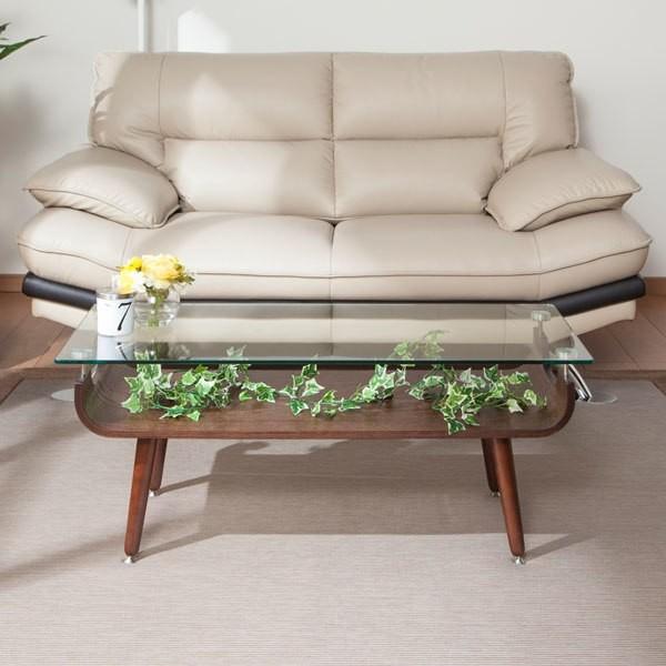 ニトリ（NITORI） 幅96cm センターテーブル(ノルディック2 9645 DBR