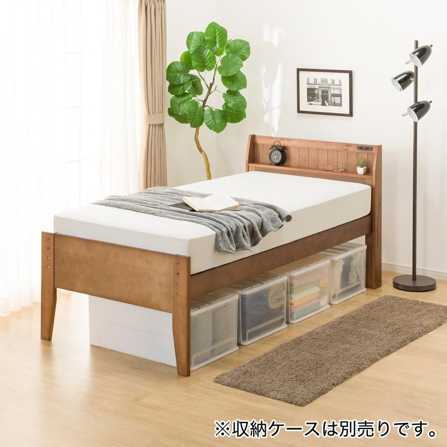 ニトリ（NITORI） ベッド すのこシングルベッドフレーム(SP-001 MBR S