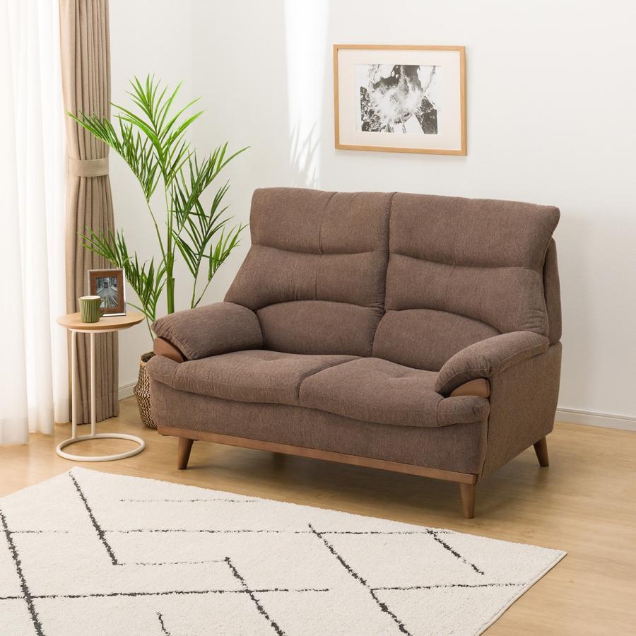 ニトリ（NITORI） 布張り2人掛けソファ(PD02-2 DBR) : ニトリ Yahoo!店