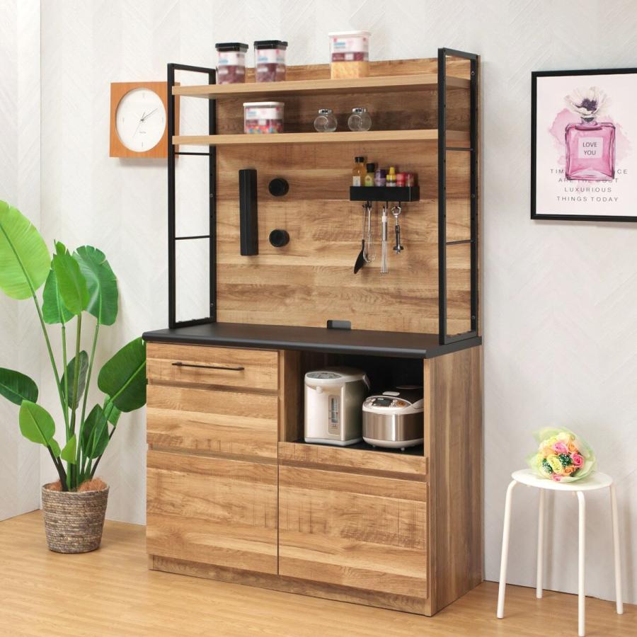 ニトリ（NITORI） マグネットパネル付キッチンボード (幅110cm ORK