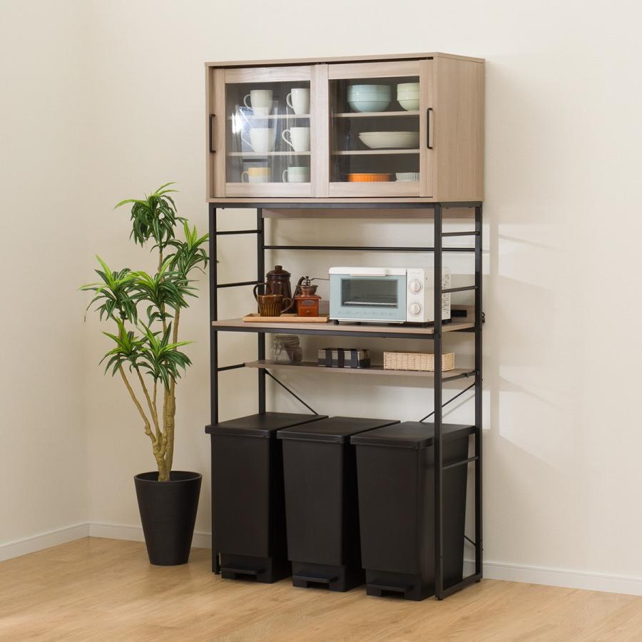 ニトリ（NITORI） ゴミ箱上ラック(IG002 1890 GW) ニトリ期間限定：4/6