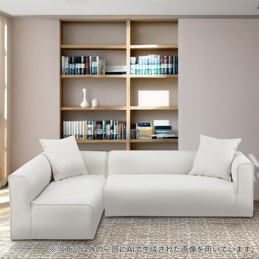ニトリ（NITORI） 布張りコーナーソファセット(SF01 IV) : ニトリ