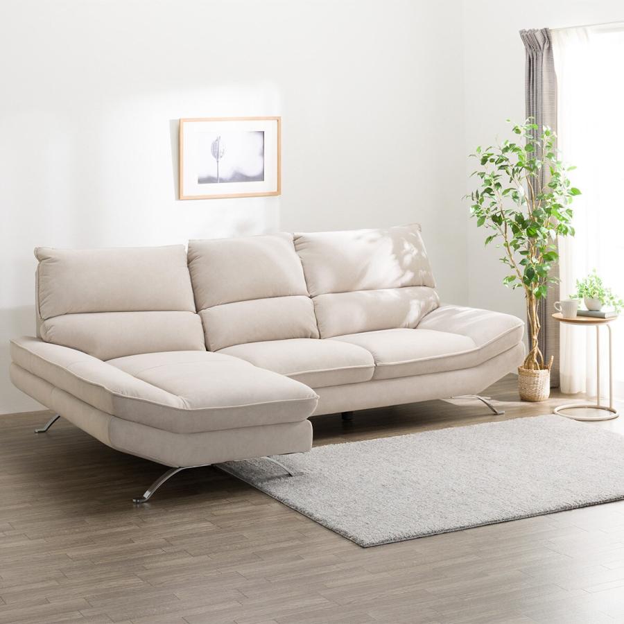 ニトリ（NITORI） 布張りカウチソファ(FR03 RC BE) : ニトリ Yahoo!店