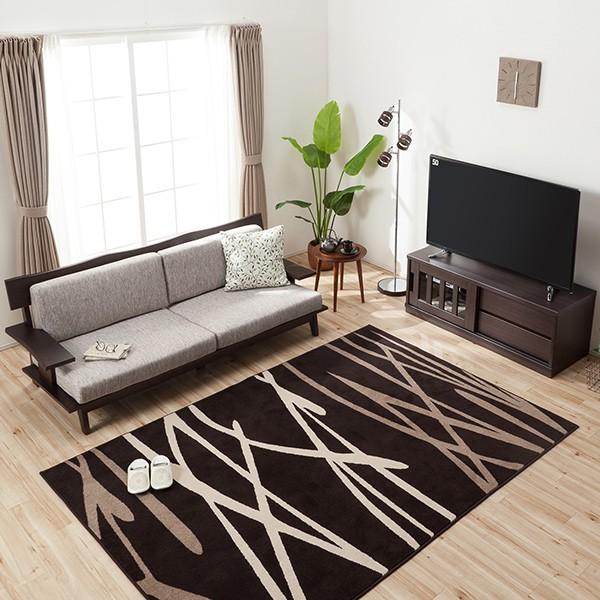 ニトリ（NITORI） 幅120 ローボード(アカツキ 120 DBR) テレビ台 TV台