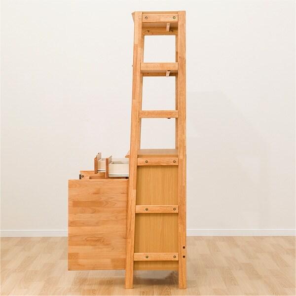 ニトリ（NITORI） キャビネット リビング収納 (アルナスAタイプ 80 LBR