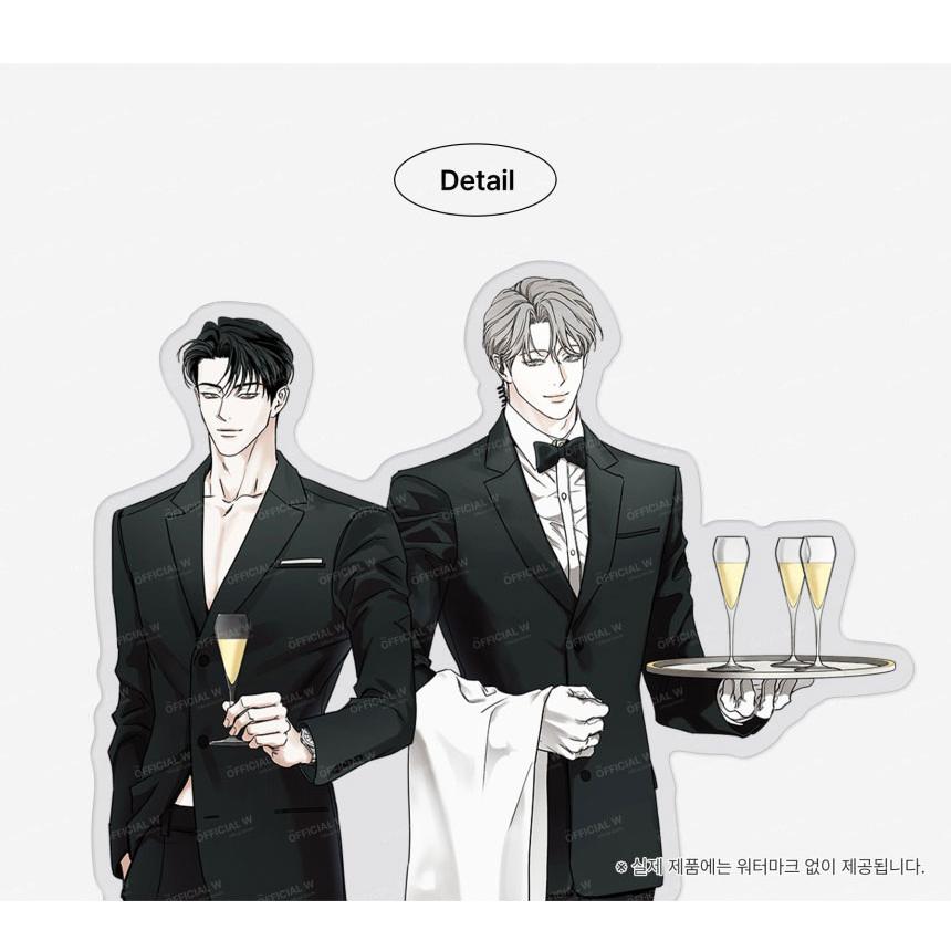 韓国 コミック グッズ『ピザ配達員とゴールドパレス カップルアクリル