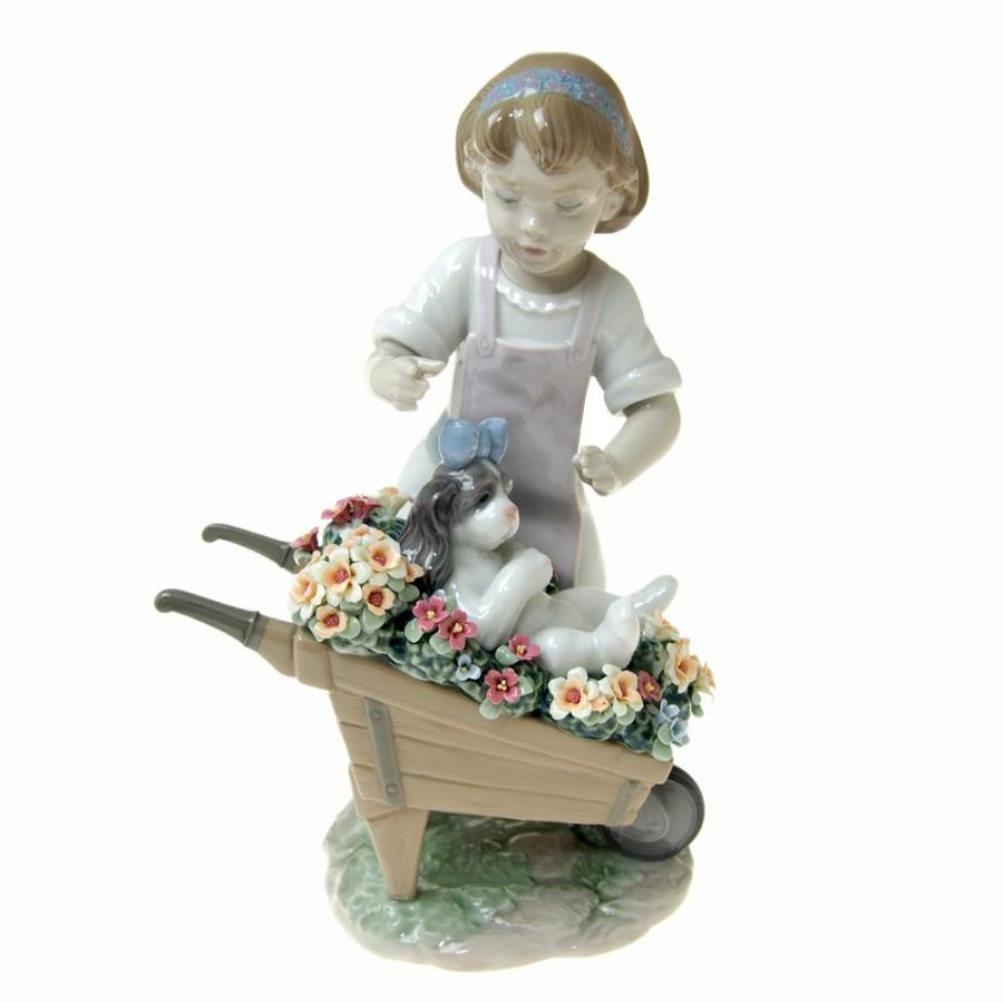 LLADRO（リヤドロ） 並行輸入品 人形 おさんぽしようね 9133 : 輸入