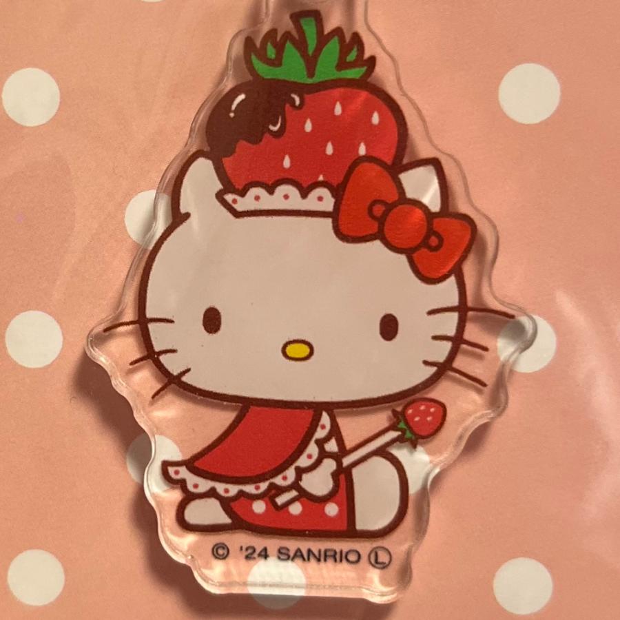 サンリオ アクリル キーホルダー ハローキティ いちご 苺 キャラクター