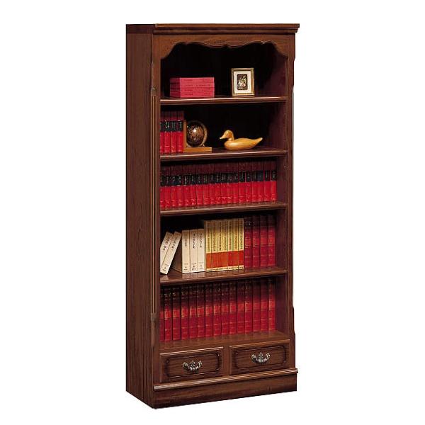 COLONIAL（カリモク家具） カリモク 書棚 HC2505NK 幅74.4cm ブック