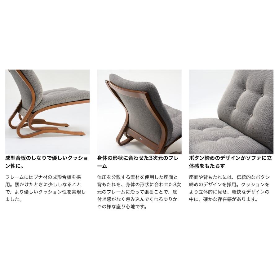 カリモク家具（KARIMOKU FURNITURE） カリモク 肘無椅子 WW77モデル