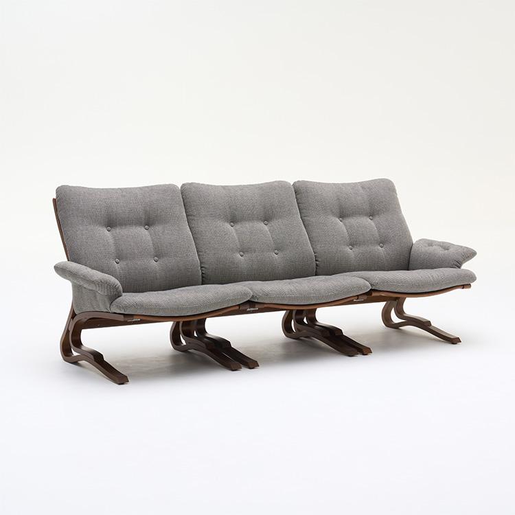 カリモク家具（KARIMOKU FURNITURE） カリモク 肘無椅子 WW77モデル