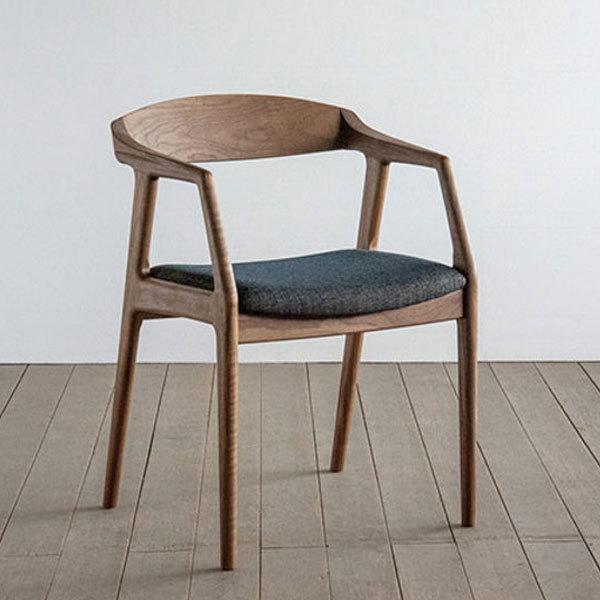 シキファニチア ユナ 張座 アームチェア セミアームチェア ダイニング