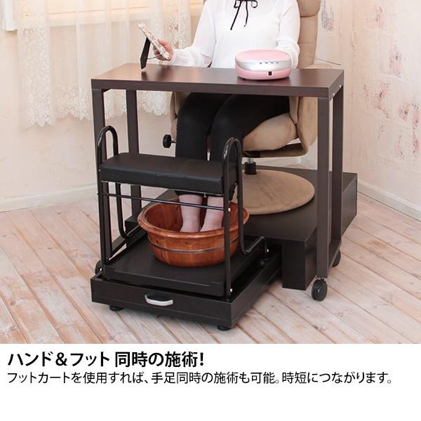 7BEAUTY（7ビューティー） ネイルテーブル 全2色 幅90×奥行35.5×高さ