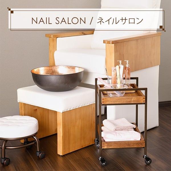 7BEAUTY（7ビューティー） ウッドワゴン ワゴン ラック キャスター付き