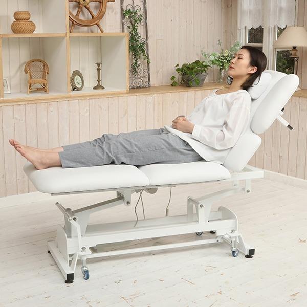 7BEAUTY（7ビューティー） 電動昇降 リクライニングベッド マッサージ