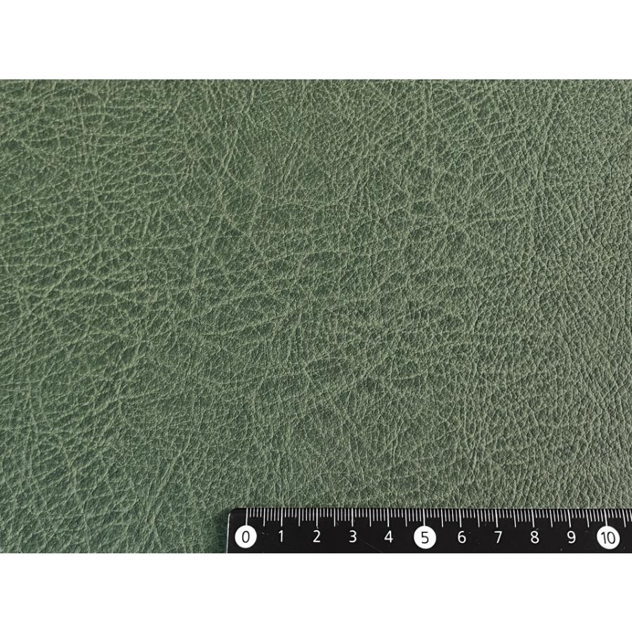 合皮レザー生地 伸縮性【難燃 シボ大風 ダークグリーン】 [SHIB-N-01