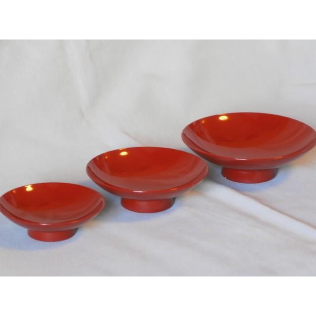 組盃 会津漆器 三つ組盃 酒器 和食器 朱 盃 お屠蘇 会津塗り 婚礼