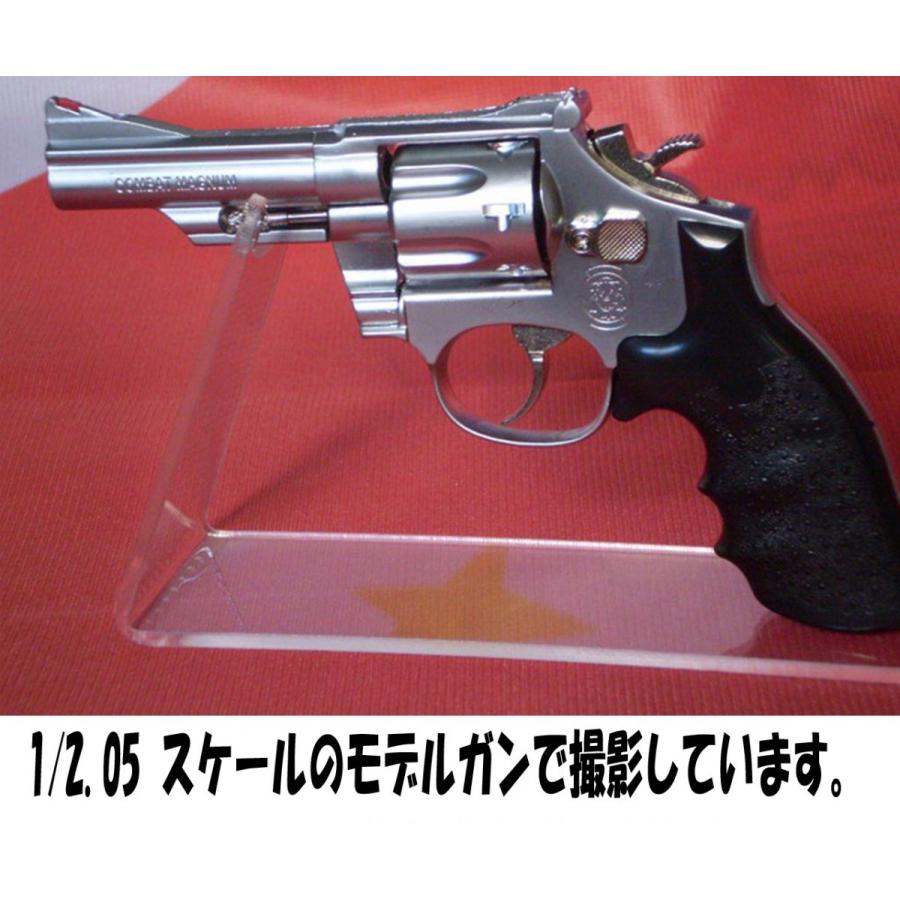 モデルガン ハンドガン ディスプレイ スタンド アクリル クリア (10個