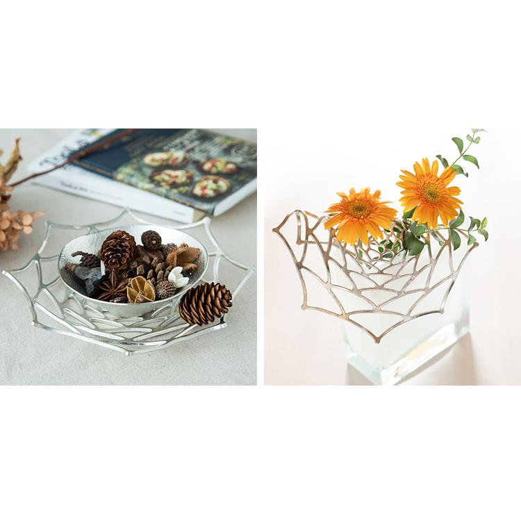 能作 KAGO 籠 ダリア Mサイズ 曲がる器 錫製 501411 かご カゴ