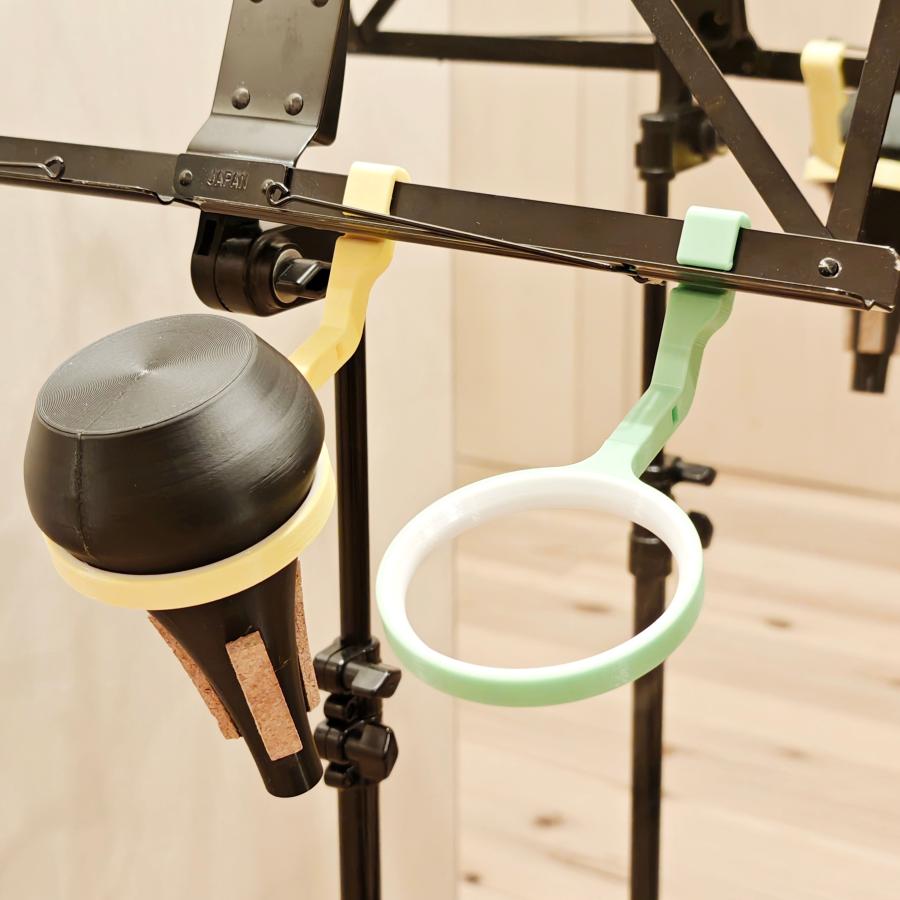 SMK Craftworks 譜面台用トランペットミュートホルダー : SMKC Yahoo