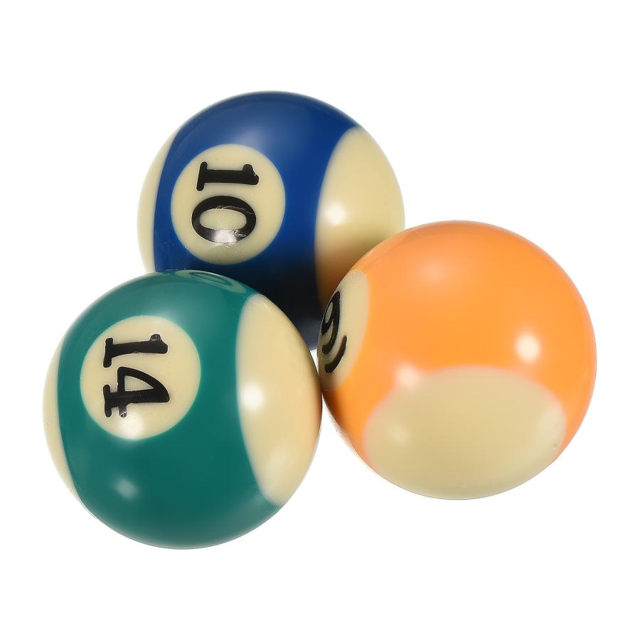 PATIKIL 38mmビリヤードボールセット ミニサイズ ビリヤードボール