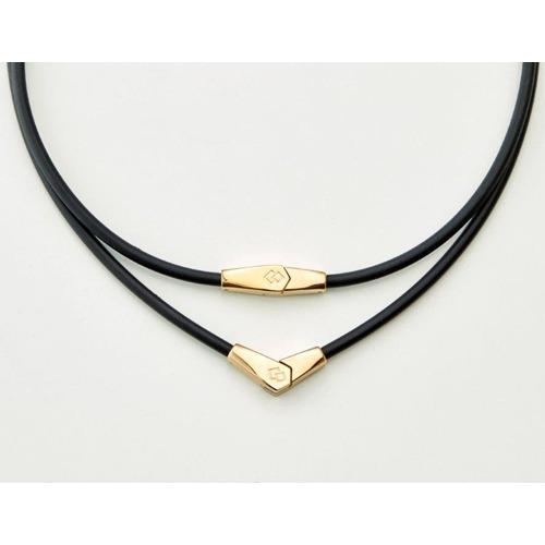コラントッテ ネックレス ALT ブラック*ゴールド Mサイズ ( 1個
