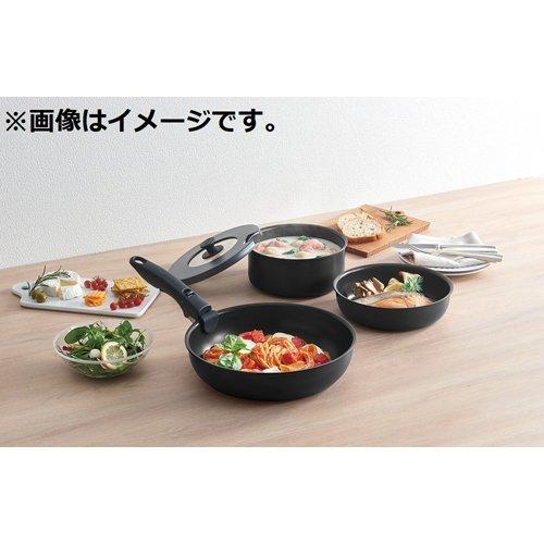 サーモス 取っ手のとれるフライパン 5点セットAB ブラック KSA-5B BK