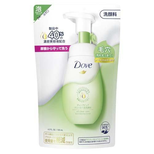 ダヴ ディープピュア クリーミー泡洗顔料 詰め替え用 ( 125ml )/ ダヴ
