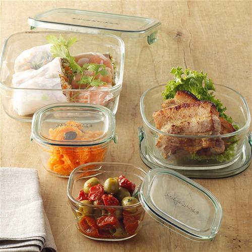 イワキ(iwaki) パック＆レンジ システムセット グリーン PSC-PRN-G7