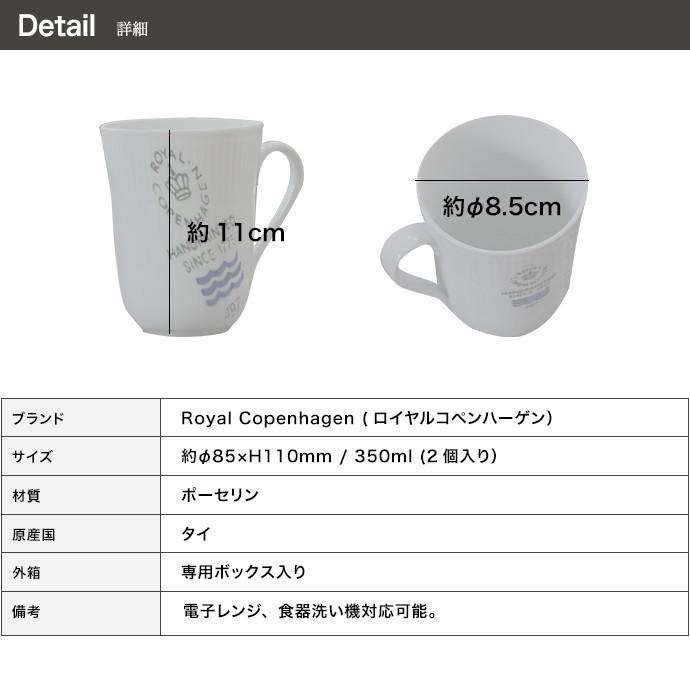 フルーテッド Royal Copenhagen ロイヤルコペンハーゲン Fluted