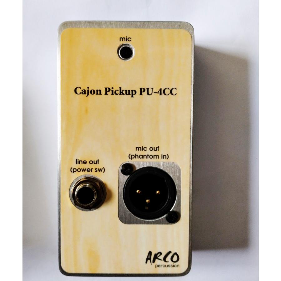 ARCO アルコ カホン用 ピックアップ マイク PU-4CC 日本製 国産 PU4C