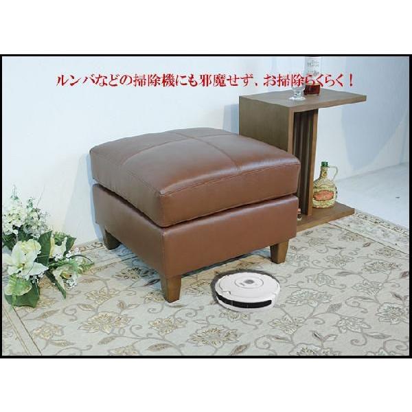 本革 スツール レザー 革 オットマン おしゃれ 足置きスツール 本皮