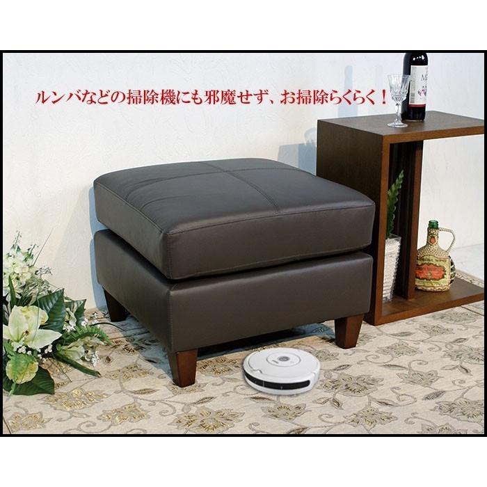 trinity ブラウンレザーオットマン trinity ブラウンレザーオットマン
