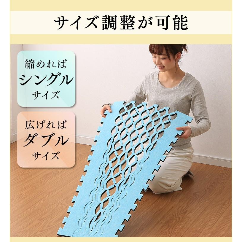 除湿マット すのこ ダブル すのこ型吸湿マット エアジョブPlus アレル