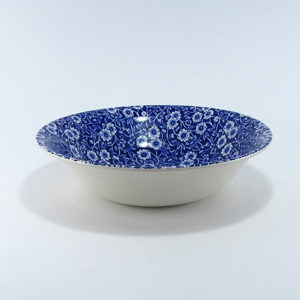 BURLEIGH（バーレイ） ブルーキャリコ スープボウル20.5cm : 創美-Y