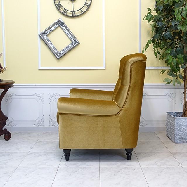 昭和レトロ ソファ アンティーク ウィングチェア 1人 一人掛け 1P 1