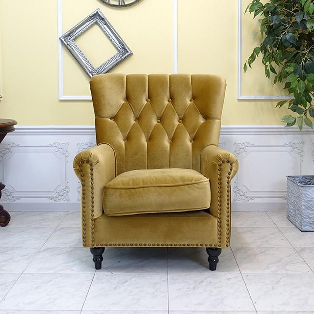 昭和レトロ ソファ アンティーク ウィングチェア 1人 一人掛け 1P 1