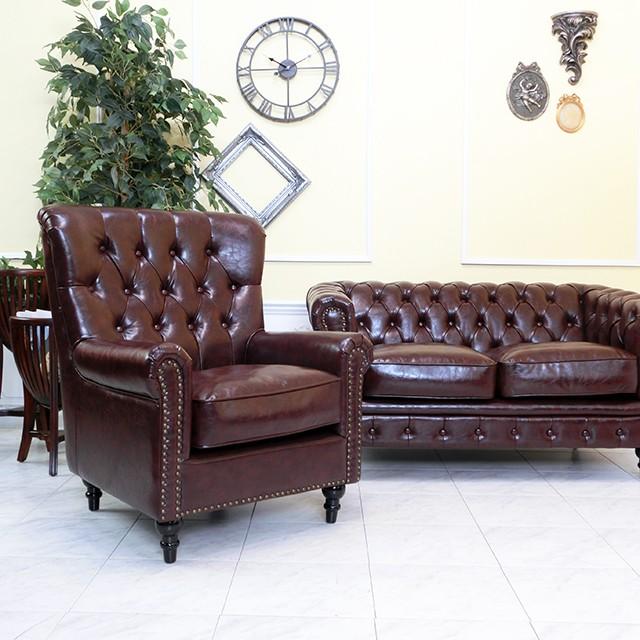 昭和レトロソファ アンティーク ウィングチェア 1人 一人掛け 1P 1