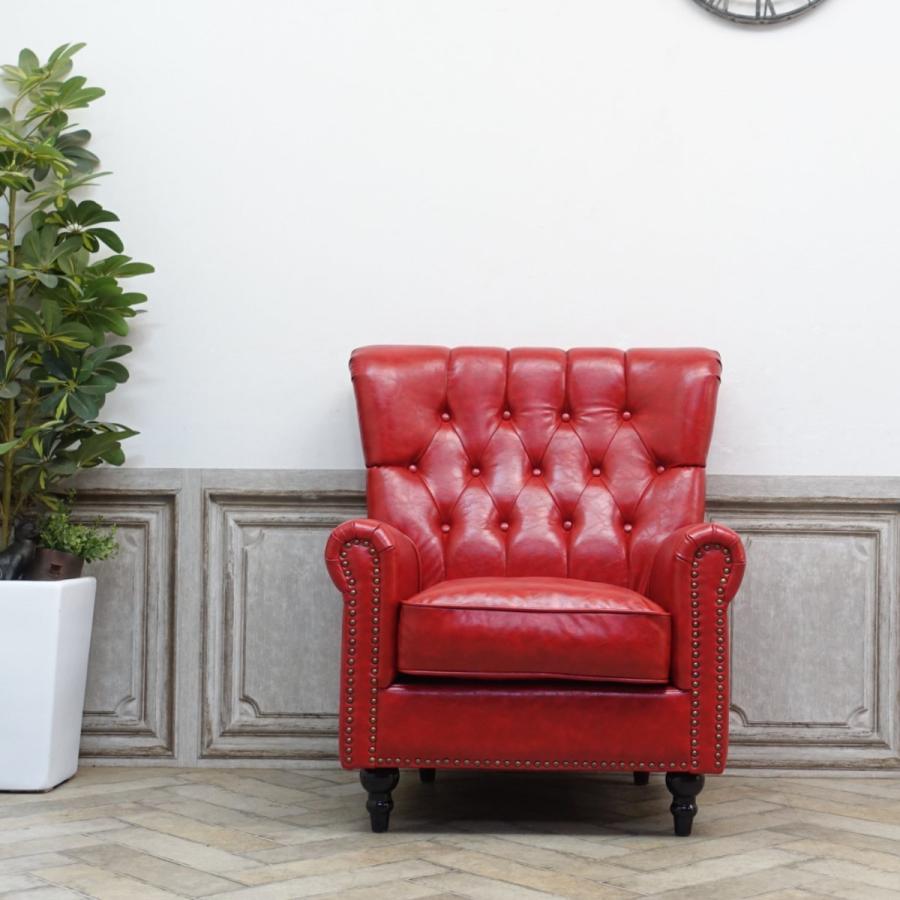 昭和レトロソファ アンティーク ウィングチェア 1人 一人掛け 1P 1