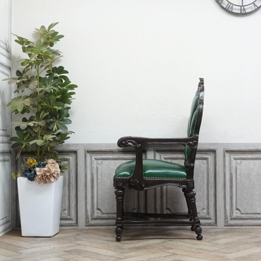 アームチェア 1人掛ソファ アンティーク ロココ調家具 バロック 王宮