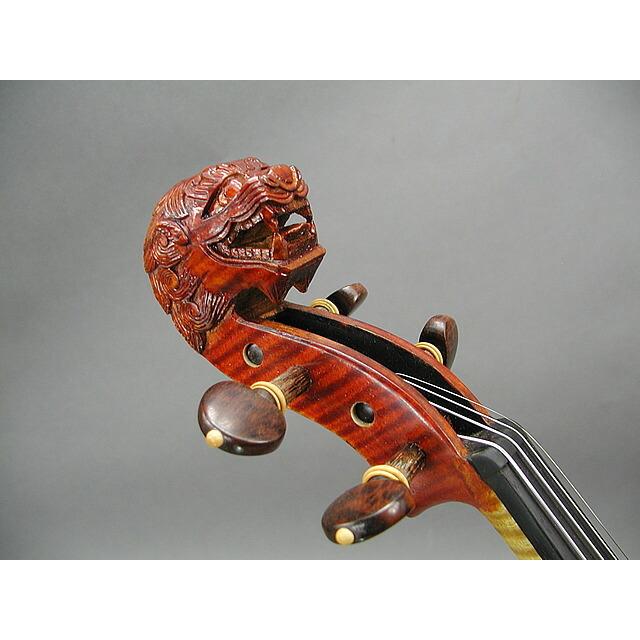 Lion Head Violin Guarneri Snakewood 獅子頭(ライオンヘッド