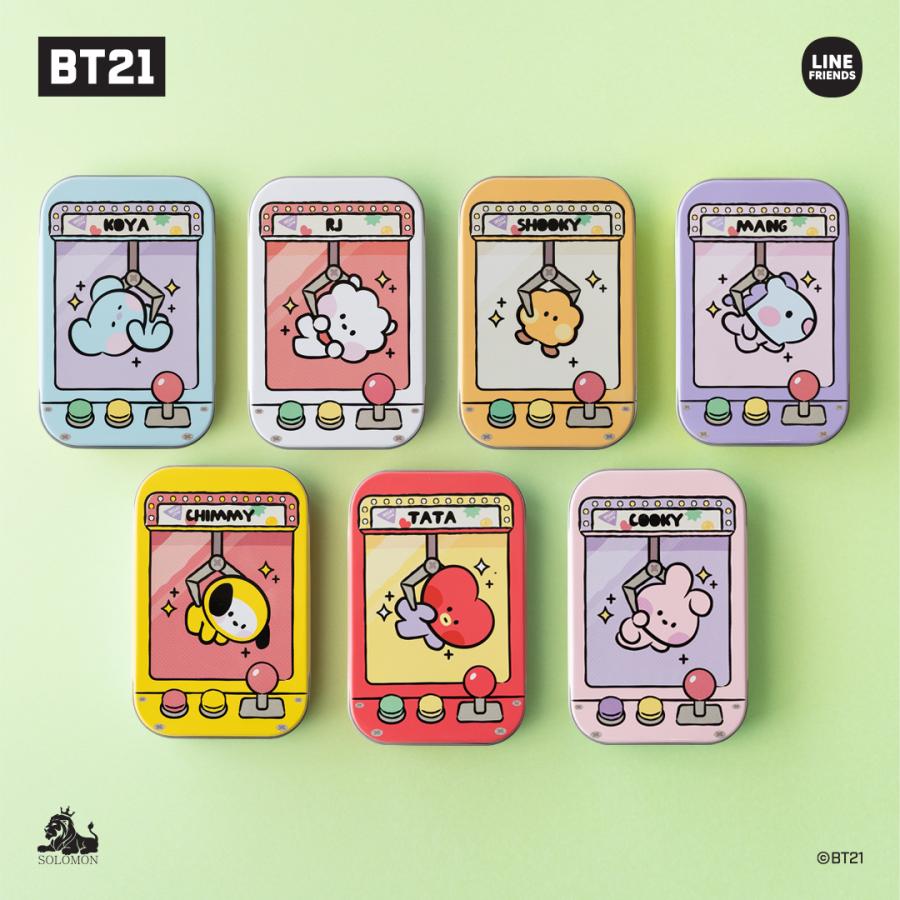 50%OFFセール ：】 ソロモン商事 BT21 minini ティンケースステッカー